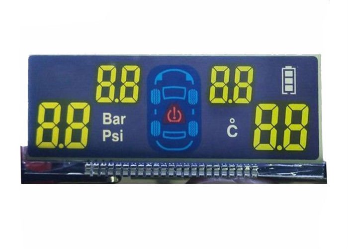 5.0V FSTN LCD Display / Transflective Monochrome LCD Display For Vehicle Carrier System
