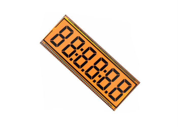 Custom 7 Segment LCD Reflective Display Module / TN Digit LCD Postive Display For Thermo Hygro Meter