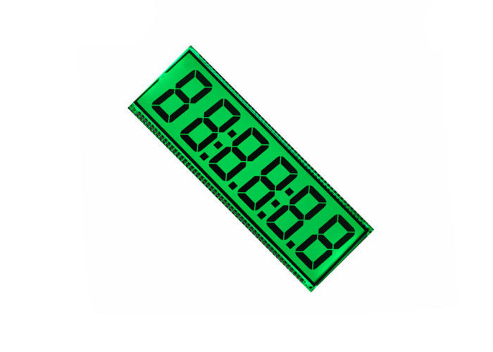 Custom 7 Segment LCD Reflective Display Module / TN Digit LCD Postive Display For Thermo Hygro Meter