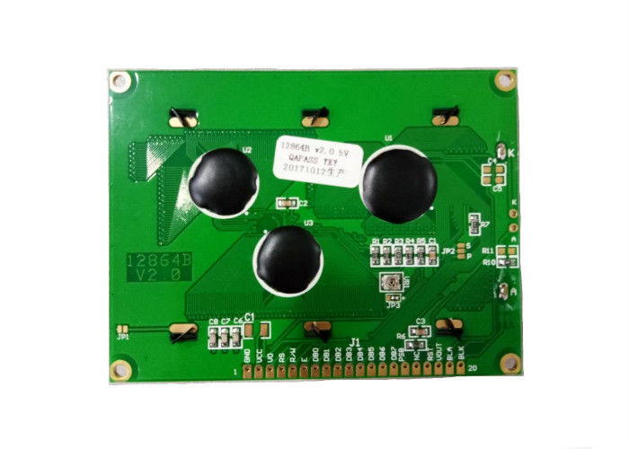 5V 12864 LCD Display Module 128 x 64 Dots Graphic Matrix COB LCD Screen With Blue Backlight