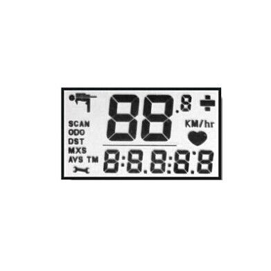 5 Digit Seven Segment Backlight TN LCD Display Transmissive Positive Type
