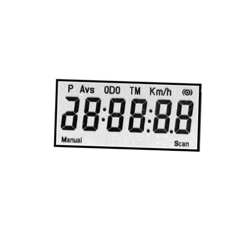 5 Digit Seven Segment Backlight TN LCD Display Transmissive Positive Type