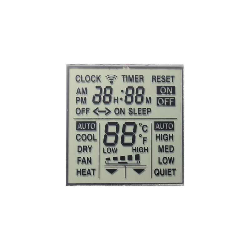 5 Digit Seven Segment Backlight TN LCD Display Transmissive Positive Type