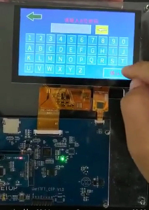 4.3 Inch Smart TFT LCD Display For Pcb / Numeric LCD Color Display