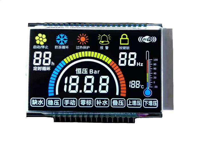Custom VA Lcd Display Screen 14 Segment Lcd Module Negative Display Digit 7 Segment Lcd Module