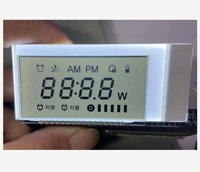 Monochrome Positive TN LCD Segment Display For Smart Clock