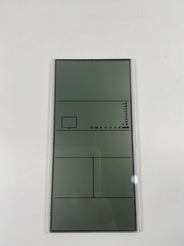 Low Power Consumption TN LCD Display Big Size Segment Module for Smart Thermostat