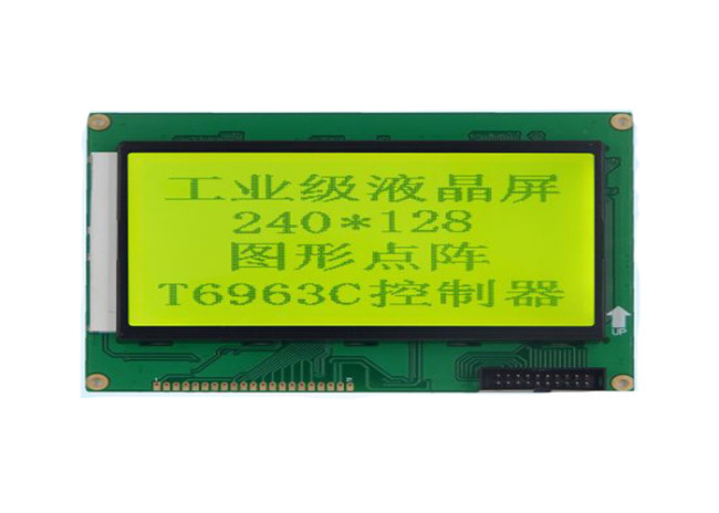 5.3 Inch Graphic LCD Module 240 X 128 Resolution STN Negative T6963c Controller