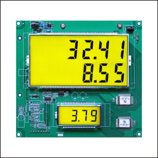 35 V Fuel Dispenser LCD Display Board / Fuel Pump LCD Screen