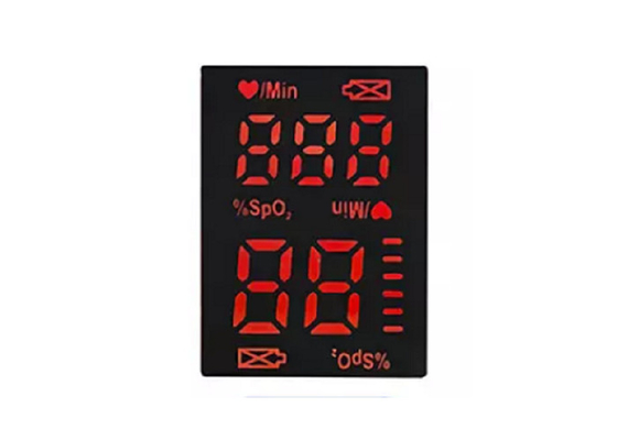 High Contrast VA Display Monochrome Lcd Module Custom Panel 4.5V