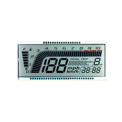 7 Segment Transmissive Lcd Display , Lcd OEM ODM Custom Display Screen