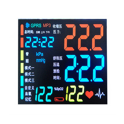 6 Digit Screen Customize Transparent Lcd Display Module Seven Segment