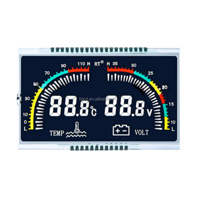 Transparent 7 Segment Lcd Module , Portable Smart Medical High Contrast VA Lcd Display