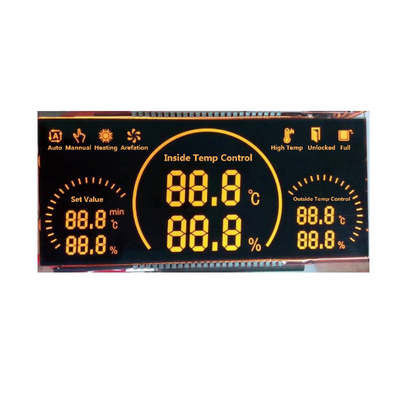 4.5V Lcd Display Screen , Pin or Zebra Connector Lcd Character Display