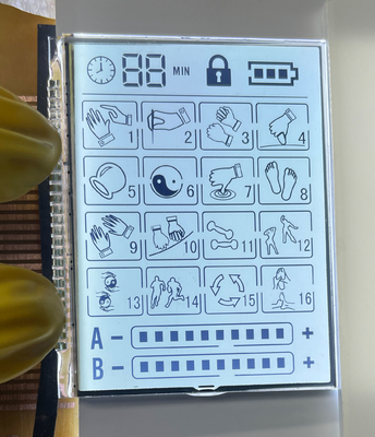 3.6V Positive Matrix HTN LCD Display Transmissive Graphic LCD Screen For Massager