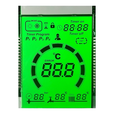 3.0 V Positive Transflective HTN With Backlight LCD Can Customizable Display