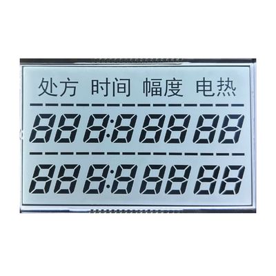 4.0 V Positive TN Transmissive Segment Code Screen Customizable LCD