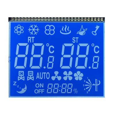 Negative 12 O' CLOCK Transmissive Monochrome Display PIN Temperature Control