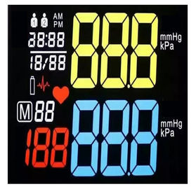 7 Segment VA LCD Display For Medical Equipment , Blood Glucose Meter Va Lcd Panel