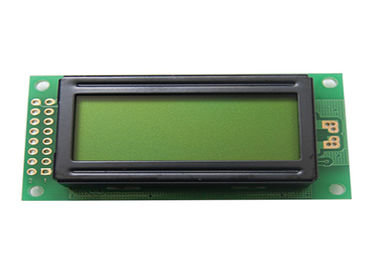 Yellow - Green 0802 Dot Matrix LCD Display Module COB Type Character 2 Lines