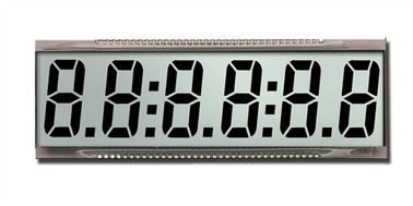 Pin Connection Various TN LCD Display 4 Digit Segment Glass Panel ROHS Compliant