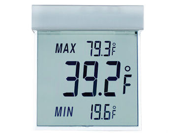 Digits TN Custom LCD Display 3 Segment Twisted Nematic Micro For Temperature
