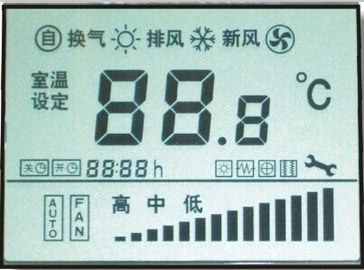 Zebra / Pin Custom LCD Display TN STN Type Small For Detection Instrument / Industrial Tool
