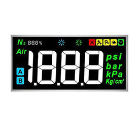 4 Digit 7 Segment Color VA LCD Display With Silk Printing Custom Design