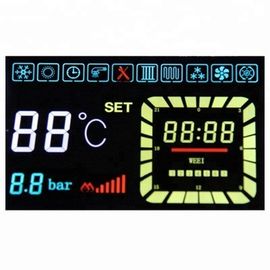High Contrast VA LCD Display Transmissive , Pin / Zebra Connector Vertical Alignment Lcd 