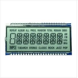 14 Segment LCD Transflective Transparent LCD Display Module Operating Temp -30-+80℃
