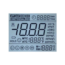 White Backlight TN LCD Display For Air Conditioner Mono LCD Module