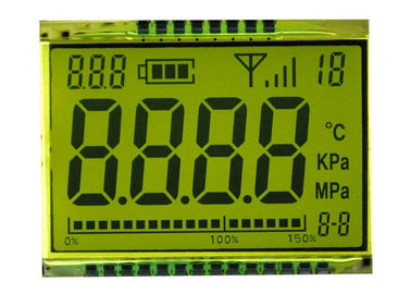 Digit 7 Segment TN Reflective LCD Display Custom Size For Meter 3.3V