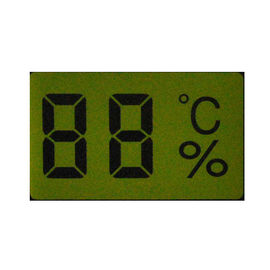 Custom Shape 2 Digit LCD Screen TN LCD Display Operating Temp -30-+80℃