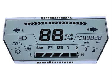 Seven Segment TN LCD Display / Reflective LCD Monochrome Numeric Display Panel