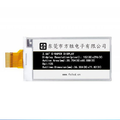 2.6 Inch 296*152 Dots Spi EDP Display For Price Tag
