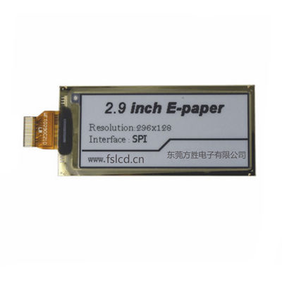 2.9 Inch 128x296 0.226*0.227 Pixel Pitch E Ink Display Module