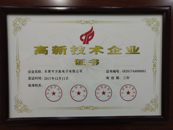 China HongKong Guanke Industrial Limited certification